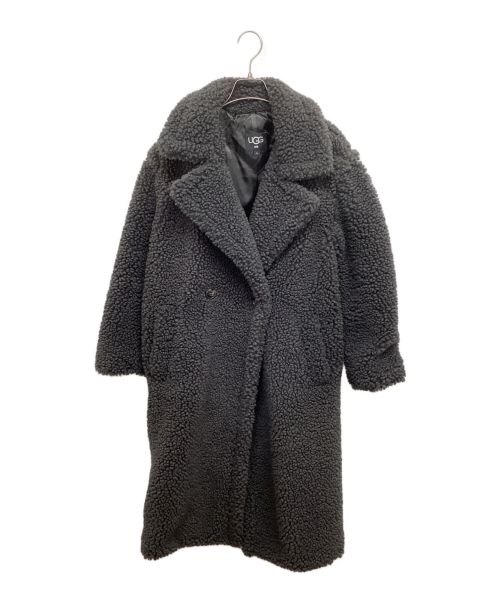 UGG（アグ）UGG (アグ) Gertrude Long Teddy Coat 1120631 ガートルードロングテディコート グレー サイズ:Sの古着・服飾アイテム