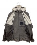 UNDERMYCARアンダーマイカー）の古着「MULTI ZIP TURTLE SHELL PARKA 22FWUMCKMDW2」｜グレー