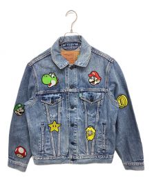 LEVI'S×SUPER MARIO（リーバイス×スーパーマリオ）の古着「SUPER MARIOコラボデニムジャケット / 77380-0016」｜インディゴ