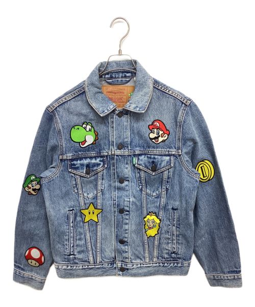 LEVI'S（リーバイス）LEVI'S (リーバイス) SUPER MARIO (スーパーマリオ) SUPER MARIOコラボデニムジャケット / 77380-0016 インディゴ サイズ:Sの古着・服飾アイテム