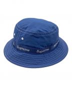 SUPREMEシュプリーム）の古着「22AW Webbing Crusher ウェビングクラッシャーハット」｜スカイブルー