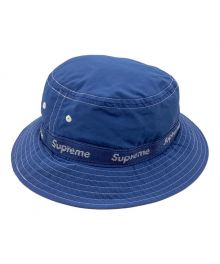 SUPREME（シュプリーム）の古着「22AW Webbing Crusher ウェビングクラッシャーハット」｜スカイブルー