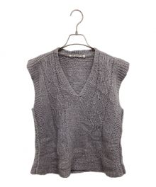 OUR LEGACY（アワーレガシー）の古着「SMOOTH CABLE VEST / スムースケーブルニット 2184SCVIGN」｜グレー