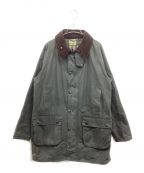 Barbourバブアー）の古着「GAMEFAIR WAX JACKET ゲームフェアワックスジャケット MWX1655SG71 オイルドジャケット」｜セージグリーン