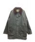 Barbour（バブアー）の古着「GAMEFAIR WAX JACKET ゲームフェアワックスジャケット MWX1655SG71 オイルドジャケット」｜セージグリーン