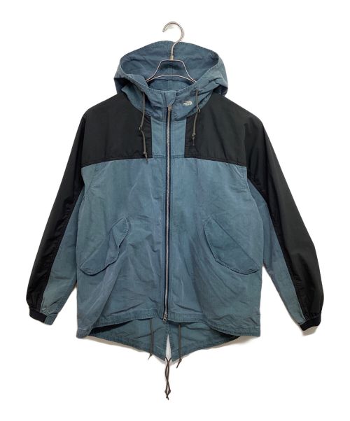 THE NORTHFACE PURPLELABEL（ザ・ノースフェイス パープルレーベル）THE NORTHFACE PURPLELABEL (ザ・ノースフェイス パープルレーベル) Indigo Mountain Wind Parka インディゴ×ブラック サイズ:Mの古着・服飾アイテム