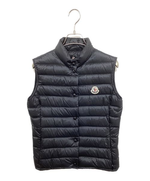 MONCLER（モンクレール）MONCLER (モンクレール) LIANE GILET ダウンベスト ブラックの古着・服飾アイテム