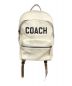 COACH（コーチ）の古着「チャーター バックパック CP123」｜アイボリー