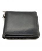 BALENCIAGAバレンシアガ）の古着「Essential Small Wallet With Strap 664043」｜ブラック