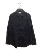 COMME des GARCONS SHIRTコムデギャルソンシャツ）の古着「ブザムシャツ」｜ブラック