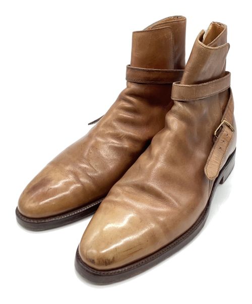 JOHN LOBB（ジョンロブ）JOHN LOBB (ジョンロブ) ジョッパーブーツ 236ラスト 旧ロゴ JODHPUR ジョッパー ブラウン サイズ:5 1/2Eの古着・服飾アイテム