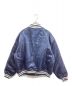 SUPREME (シュプリーム) MITCHELL & NESS (ミッチェルアンドネス) Sequin Varsity Jacket / シークインバーシティジャケット　23SS ネイビー サイズ:L：35000円