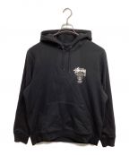 stussy×DOVER STREET MARKETステューシー×ドーバー ストリート マーケット）の古着「DSM WORLD TOUR HOOD」｜ブラック