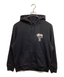 stussy×DOVER STREET MARKET（ステューシー×ドーバー ストリート マーケット）の古着「DSM WORLD TOUR HOOD」｜ブラック