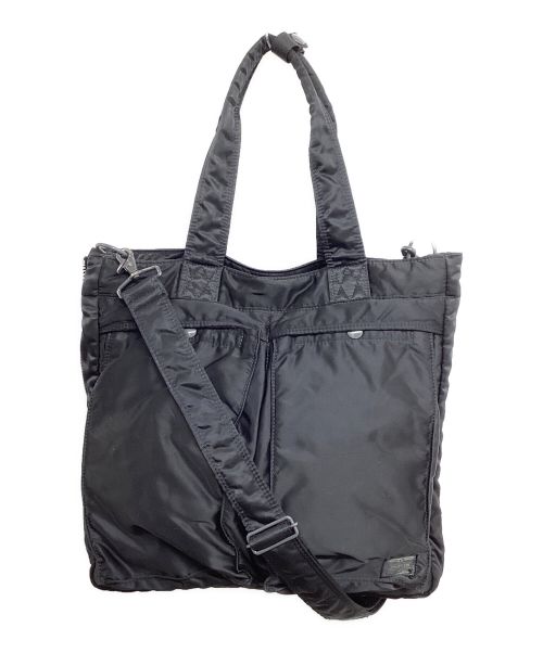 PORTER（ポーター）PORTER (ポーター) 2WAY TOTE BAG / 622-76673 ブラックの古着・服飾アイテム