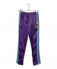 Needles (ニードルズ) STUDIOUS (ステュディオス) 別注 Track Pant NARROW LQ398 トラックパンツ ナロー パープル サイズ:2