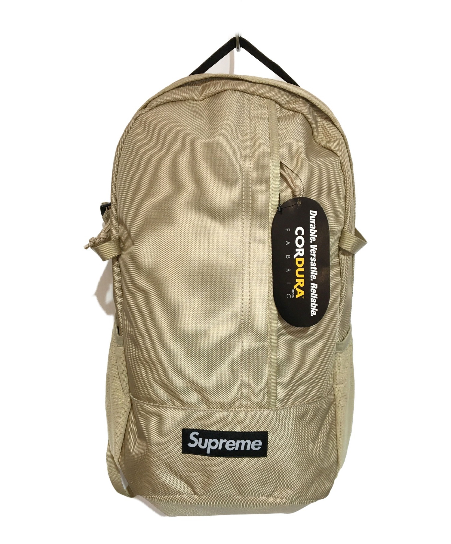 中古 古着通販 Supreme シュプリーム Cordura Backpack バックパック ベージュ 未使用品 18ss ブランド 古着通販 トレファク公式 Trefac Fashion