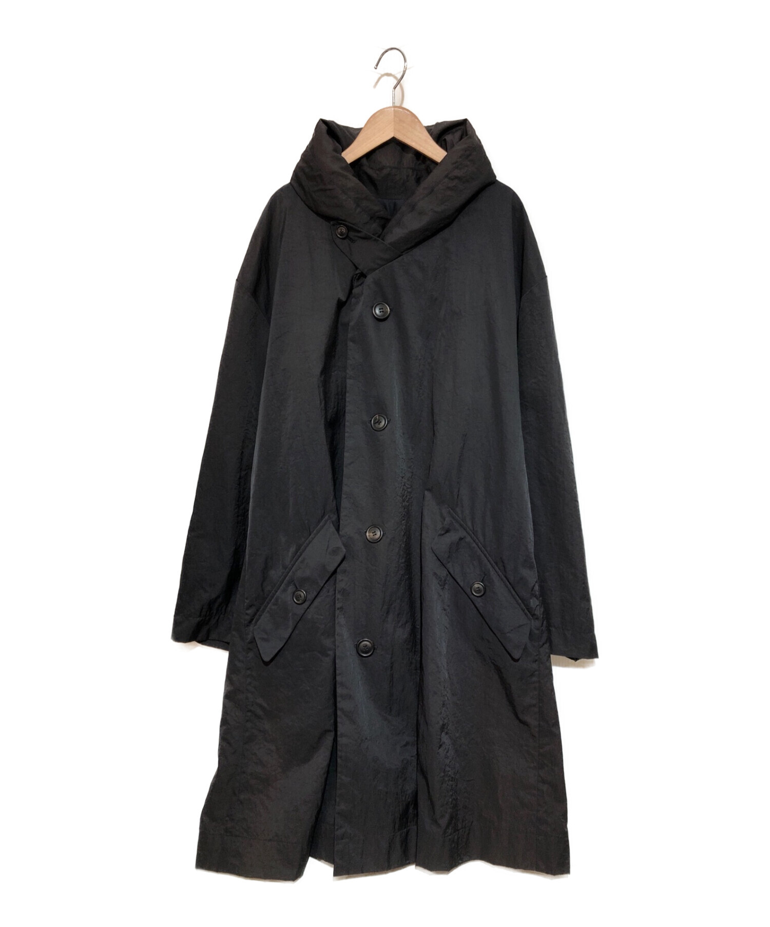 新品】 【ISSEY equaljustice.wy.gov MIYAKE】ナイロンコート【サイズM