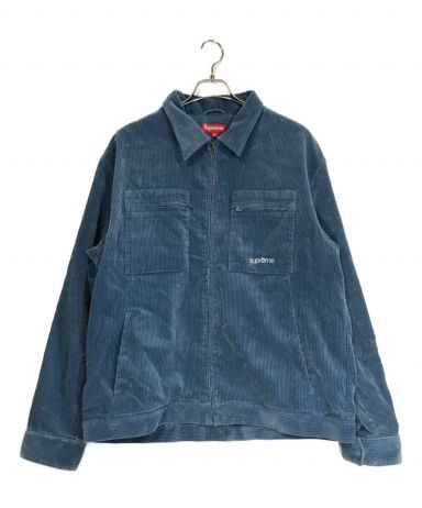 中古・古着通販】SUPREME (シュプリーム) Corduroy Zip Jacket スカイ