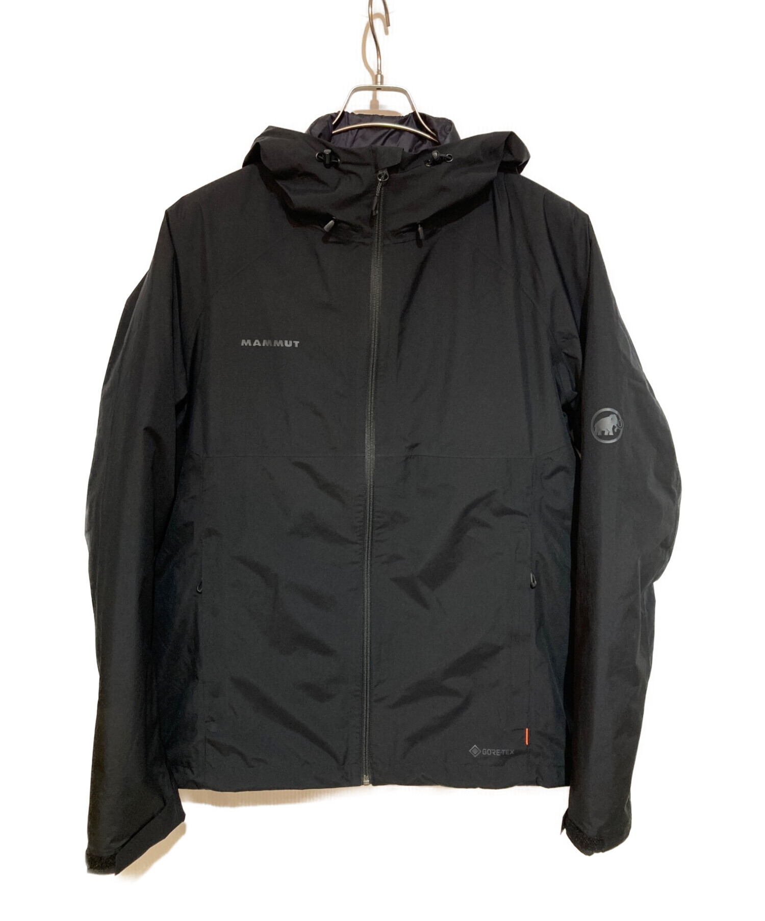 MAMMUT (マムート) Convey 3 in 1 HS Hooded Jacket AF コンベイ3in1ハードシェルフーデッドジャケット  ブラック サイズ:ASIA:2XL