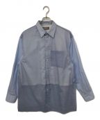 Wizzardウィザード）の古着「SHEER LAYERED SHIRTS」｜ブルー