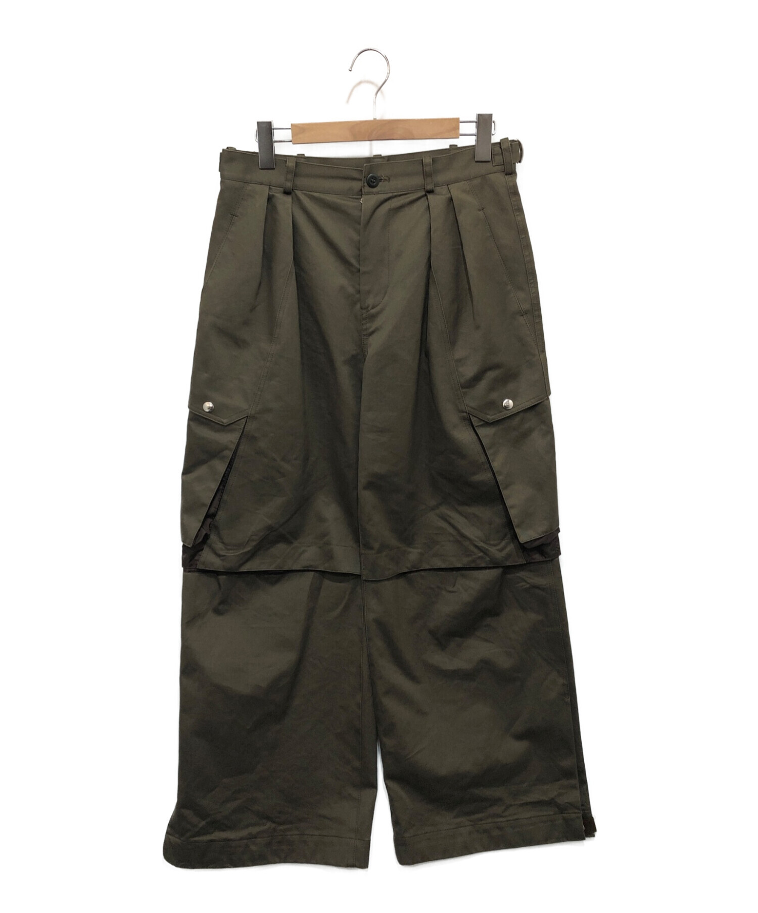 Tamme / タムKNEE TUCK WIDE CARGO PANT | tspea.org