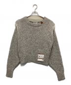 Maison MIHARA YASUHIROメゾン ミハラ ヤスヒロ）の古着「Shoulder Tucked Pullover ニット」｜グレー