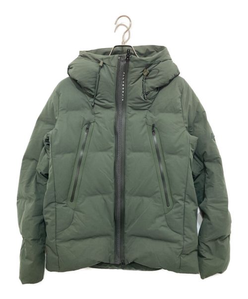 DESCENTE ALLTERRAIN（デザイント オルテライン）DESCENTE ALLTERRAIN (デザイント オルテライン) 水沢ダウンジャケット グリーン サイズ:Lの古着・服飾アイテム