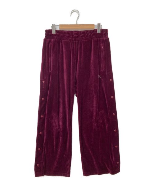 LITTLEBIG（リトルビッグ）LITTLEBIG (リトルビッグ) Velour Track Pants パープル サイズ:Ｌの古着・服飾アイテム