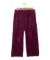 LITTLEBIG（リトルビッグ）の古着「Velour Track Pants」｜パープル