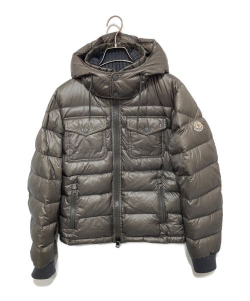 MONCLER（モンクレール）MONCLER (モンクレール) FEDOR ダウンジャケット ブラウン サイズ:oの古着・服飾アイテム