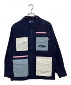 BoTTボット）の古着「Multi Pocket Jacket」｜ネイビー