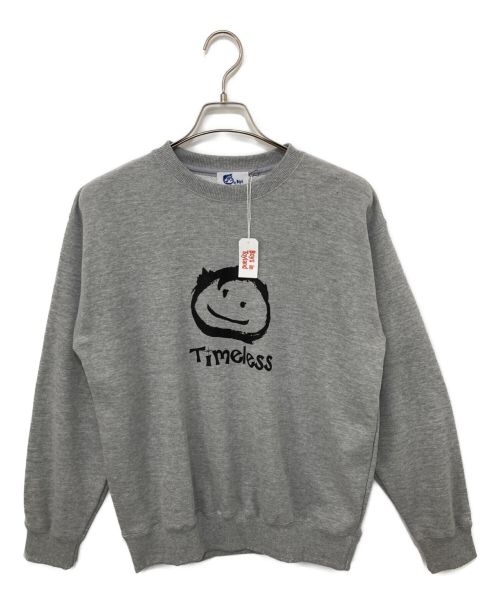 BOYS IN TOYLAND（ボーイズイントイランド）BOYS IN TOYLAND (ボーイズイントイランド) PAN EXCLUSIVE TIMELESS CREW NECK SWEAT グレー サイズ:Lの古着・服飾アイテム