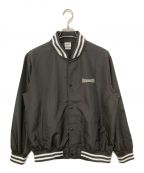 SHERMERシャーマー）の古着「PAN EXCLUSIVE NYLON STADIUM JKT」｜ブラック