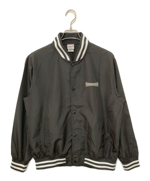 SHERMER（シャーマー）SHERMER (シャーマー) PAN EXCLUSIVE NYLON STADIUM JKT ブラック サイズ:L 未使用品の古着・服飾アイテム