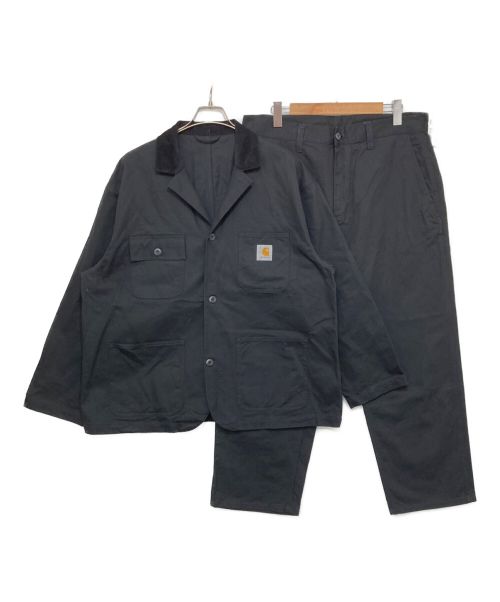 CarHartt×Kunichi Nomura（カーハート×クニチノムラ）CarHartt×Kunichi Nomura (カーハート×クニチノムラ) BLAZER & CHINO PANT ブラック サイズ:Lの古着・服飾アイテム