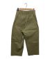 SAGE NATION (セイジ ネーション) WELT TROUSER オリーブ サイズ:S/M 未使用品：12000円