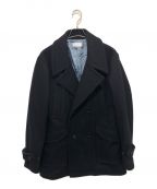 ICE&TECHNOアイス＆テクノ）の古着「OVERSIZED PEA COAT」｜ネイビー