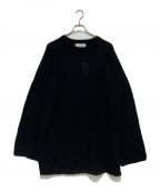 NOMA t.d.ノーマティーディー）の古着「Mohair Crew Neck Sweater」｜ブラック