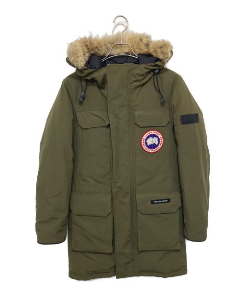 CANADA GOOSE（カナダグース）CANADA GOOSE (カナダグース) CITADEL PARKA/ダウンジャケット オリーブ サイズ:2ＸＳの古着・服飾アイテム