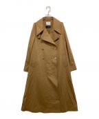 Ameriアメリ）の古着「CHARME FLARE LONG COAT」｜ブラウン