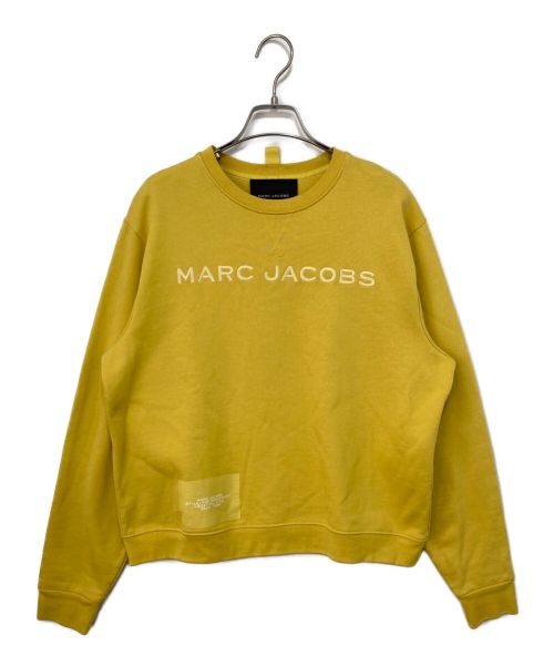 MARC JACOBS（マークジェイコブス）MARC JACOBS (マーク ジェイコブス) ロゴステッチスウェット イエロー サイズ:Mの古着・服飾アイテム