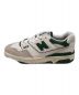 NEW BALANCE (ニューバランス) BB550WT1 ホワイト×グリーン サイズ:29cm 未使用品：7800円