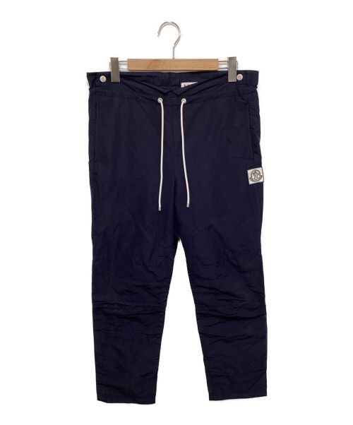 MONCLER GAMME BLEU（モンクレール ガム ブルー）MONCLER GAMME BLEU (モンクレール ガム ブルー) PANTALONE ナイロンパンツ ネイビーの古着・服飾アイテム