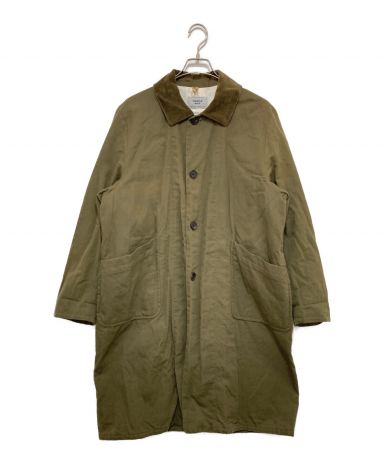 中古・古着通販】YAECA (ヤエカ) DUSTER COAT/オイルドコート オリーブ