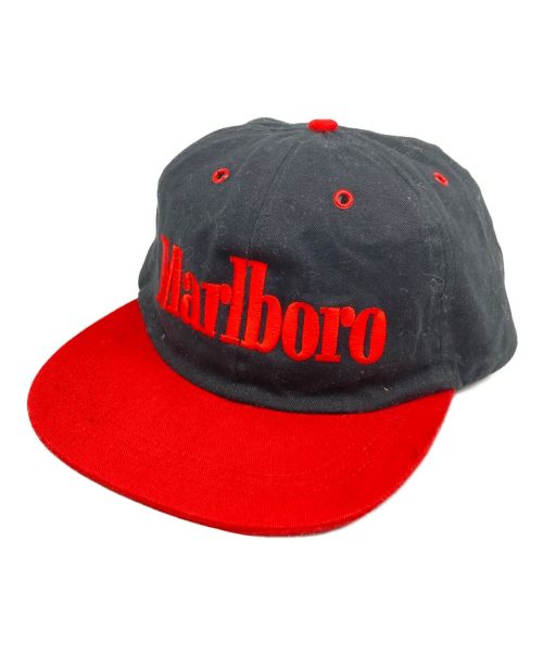 marlboro（マルボロ）marlboro (マルボロ) ロゴキャップ ブラックの古着・服飾アイテム