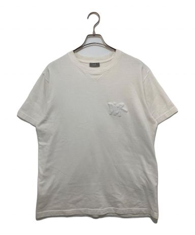 【中古・古着通販】Christian Dior (クリスチャン ディオール) Shawn Stussy (ショーン・ステューシー) コラボロゴパッチTEE  ホワイト サイズ:XL｜ブランド・古着通販 トレファク公式【TREFAC FASHION】スマホサイト