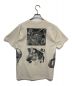 USED (ユーズド) だまし絵プリントTEE ホワイト サイズ:M：11000円