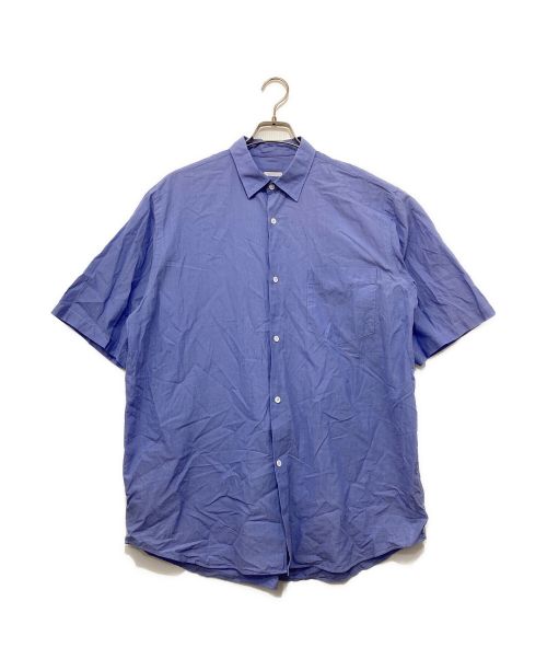 COMOLI（コモリ）COMOLI (コモリ) ショートスリーブシャツ スカイブルー サイズ:4の古着・服飾アイテム