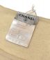 中古・古着 CHANEL (シャネル) カシミヤ半袖ニット ベージュ サイズ:36：34800円